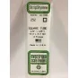 Tube carré 3.2x350mm Ref : 252 - Evergreen Evergreen S1370252 - 1 S1370252-Tube carré 3.2x350mm Ref : 252 - Evergreen - S1370252