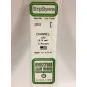 S1370263-Profilé U 2.5x350mm Ref : 263 - Evergreen - S1370263