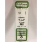 Profilé U 3.2x350mm Ref : 264 - Evergreen Evergreen S1370264 - 1 S1370264-Profilé U 3.2x350mm Ref : 264 - Evergreen - S1370264