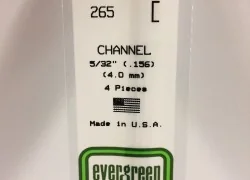 Profiled U 4.0x350mm Ref: 265 - Evergreen - S1370265