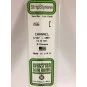 S1370266-Profilé U 4.8x350mm Ref : 266 - Evergreen - S1370266