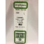 Profilé U 7.9x350mm Ref : 268 - Evergreen Evergreen S1370268 - 1 S1370268-Profilé U 7.9x350mm Ref : 268 - Evergreen - S1370268