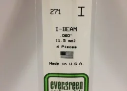 Profile I 1.5x350mm Ref: 271 - Evergreen - S1370271