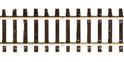 Rocoline 42410 Straight rail G1 230mm, wooden cross member - Roco -...