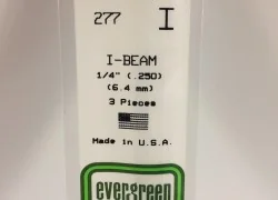 Profile I 6.3x350mm Ref: 277 - Evergreen - S1370277