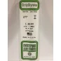 Profilé I 6.3x350mm Ref : 277 - Evergreen Evergreen S1370277 - 1 S1370277-Profilé I 6.3x350mm Ref : 277 - Evergreen - S1370277