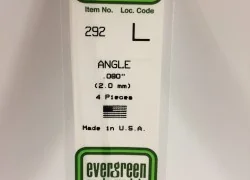 Profile L 2.0x350mm Ref: 292 - Evergreen - S1370292