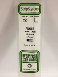 Profilé L 4.0x350mm Ref : 295 - Evergreen Evergreen S1370295 - 1