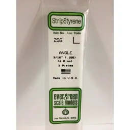 L-profile 4.8x350mm Ref: 296 - Evergreen