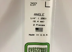 Profile L 6.3x350mm Ref: 297 - Evergreen - S1370297