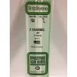 S1370753-Z-profile 2.5x350mm Ref: 753 - Evergreen - S1370753