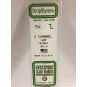 S1370754-Z-profile 3.2x350mm Ref: 754 - Evergreen - S1370754