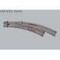 Piko 55223 Right-hand curved turnout, radius R1/R2 - Piko - Piko_55223 Piko_55223-Piko 55223 Right-hand curved turnout, radius R1/R2 - Piko_55223
