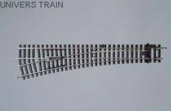 Piko 55220 Right-to-left turnout, 15° curve R9 - Piko - Piko_55220