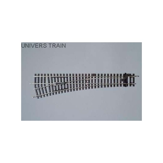 Piko_55220-Piko 55220 Right-to-left turnout, 15° curve R9
