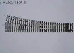 Piko 55221 Right-hand turnout, 15° curve R9