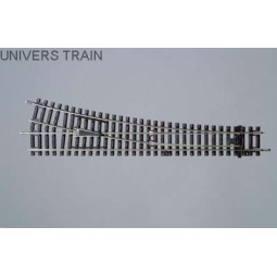 Piko 55221 Right-hand turnout, 15° curve R9 - Piko - Piko_55221