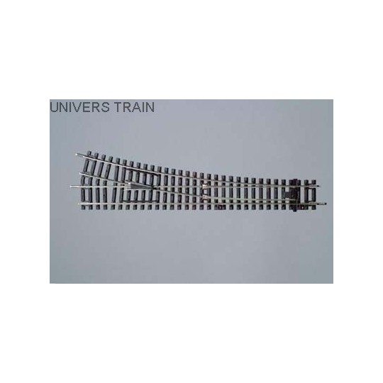 Piko_55221-Piko 55221 Right-hand turnout, 15° curve R9