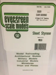 Ribbed plate flank wagon scale N 0.50x0.50x150x300mm Ref: 2020 - Ev...