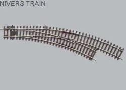 Piko 55228 Right-hand curved turnout, radius R3/R4