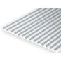 Plaque rainurée en V 0.50x2.5x150x300mm Ref : 2100 - Evergreen Evergreen S1372100 - 2 S1372100-Plaque rainurée en V 0.50x2.5x150x300mm Ref : 2100 - Evergreen - S1372100