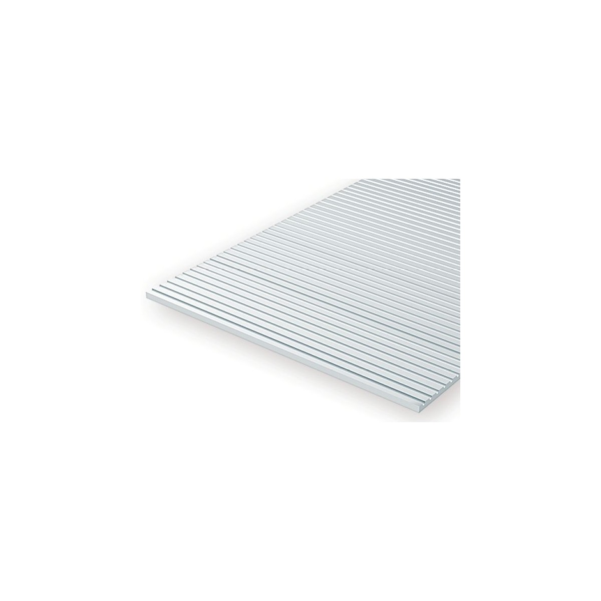 Plaque rainurée flanc wagon voyageur 0.75x1.21x150x300mm Ref : 3047 - Evergreen Evergreen S1373047 - 2