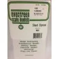 S1374188-V-groove plate 1.0x4.8x150x300mm Ref: 4188 - Evergreen - S1374188