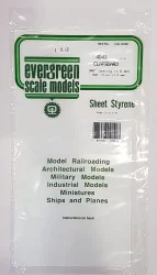 Plaque rainurée en escalier 1.0x1.0x150x300mm Ref : 4041 - Evergreen Evergreen S1374041 - 1