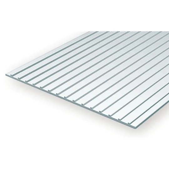 S1374521-Metal roof cladding panel 1.0x4.8x150x300mm Ref: 4521 - Evergreen - S1374521