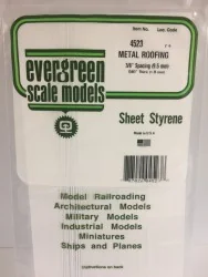 Plaque type bardage toit métallique 1.0x9.5x150x300mm Ref : 4523 - Evergreen Evergreen S1374523 - 1