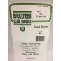 S1374501-Plaque quadrillée 1.0x1.6x150x300mm Ref : 4501 - Evergreen - S1374501