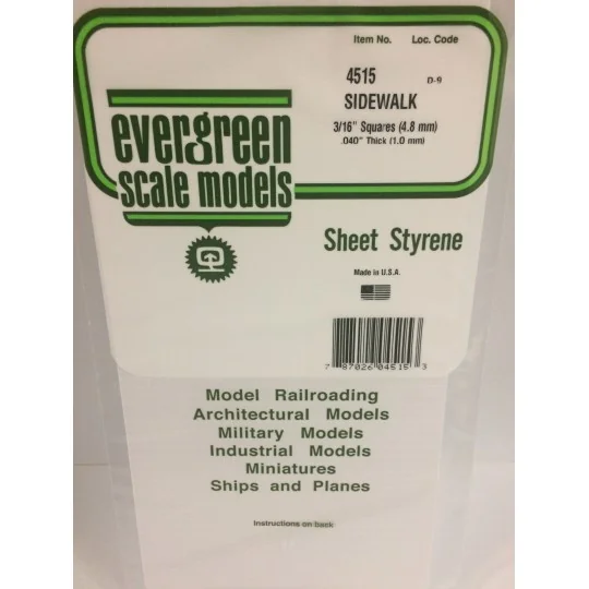 S1374515-Grid plate 1.0x4.7x150x300mm Ref: 4515 - Evergreen