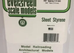 Plate type metal corrugated 1.0x1.0x150x300mm Ref: 4526 - Evergreen...