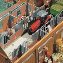 Faller 130525 Model kit, interior of a stable