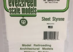 Plate type metal corrugated 1.0x2.0x150x300mm Ref: 4528 - Evergreen...