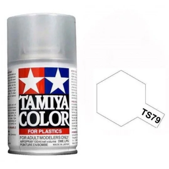 Bombe Vernis satiné TS79 Tamiya Tamiya 85079 - 1 85079-Bombe Vernis satiné TS79 Tamiya - 85079