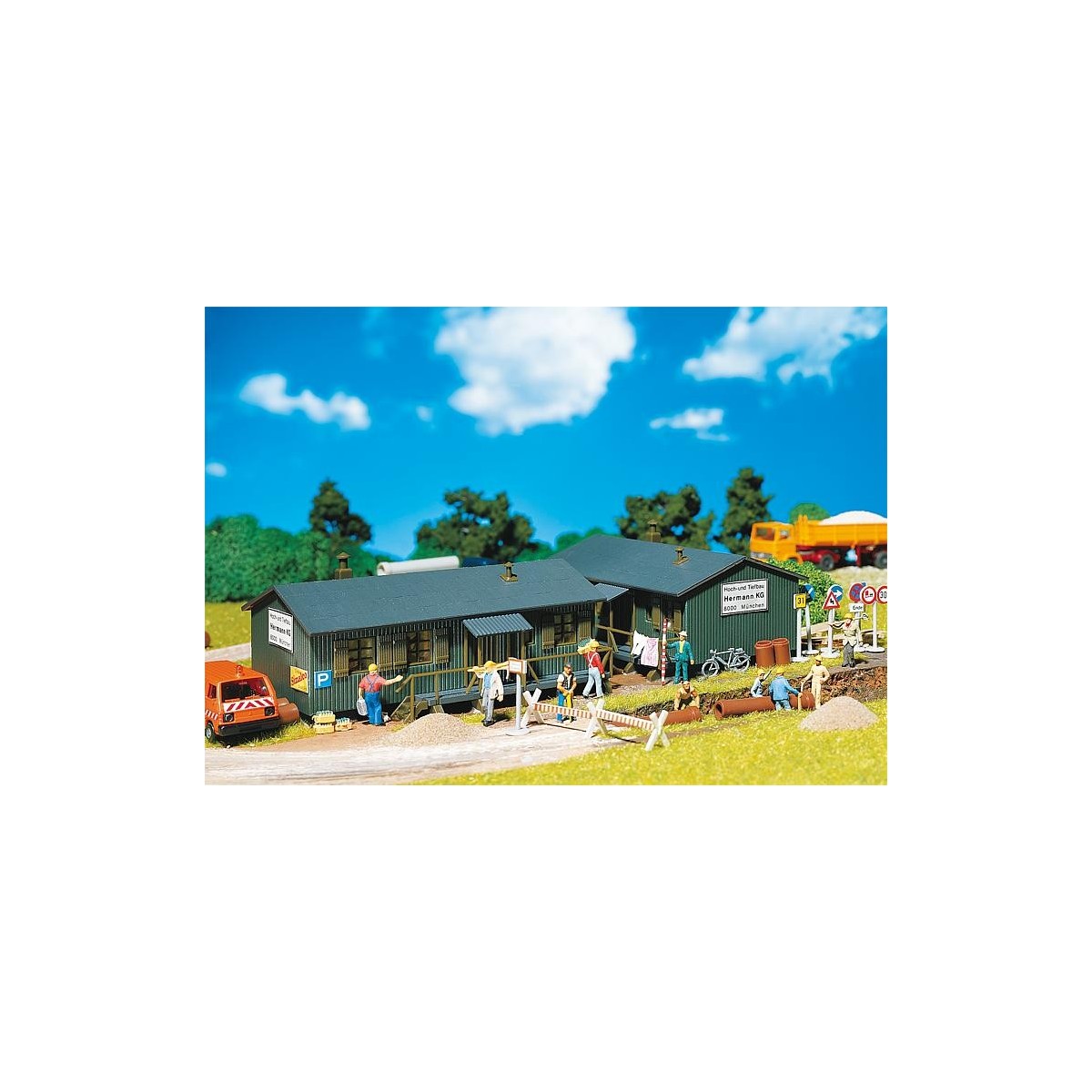 Faller 130947 Model Kit, Construction Site Shack - Faller_130947