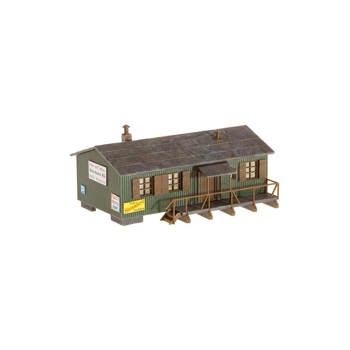 Faller 130947 Model Kit, Construction Site Shack - Faller - Faller_... Faller 130947 Model Kit, Construction Site Shack - Faller - Faller_...