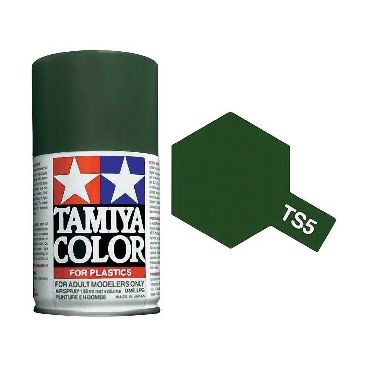 Paint bomb Olive Drab matte TS5 Tamiya - 85005