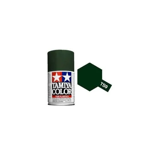 85009-Tamiya TS9 Gloss British Racing Green spray paint