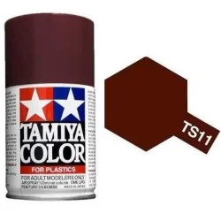 Peinture bombe Marron brillant TS11 Tamiya Tamiya 85011 - 1