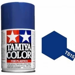 Peinture bombe Bleu brillant TS15 Tamiya Tamiya 85015 - 1