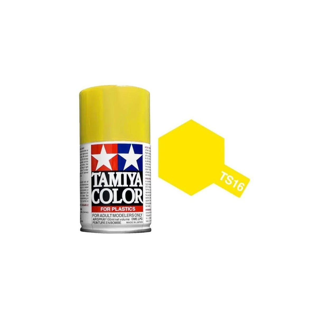 Bomb bright yellow TS16 Tamiya paint - 85016