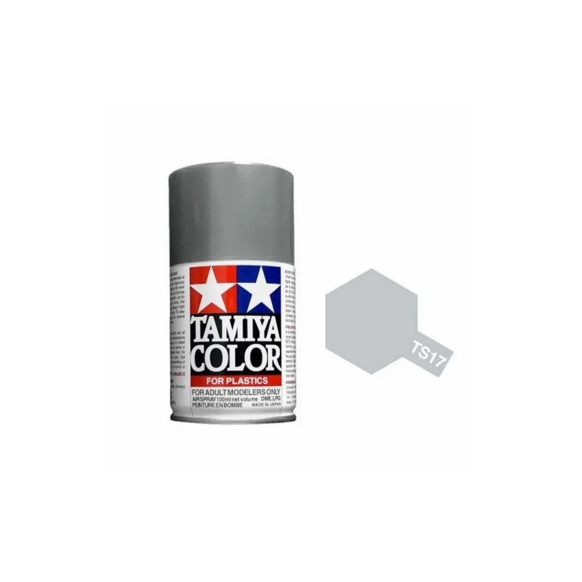 Tamiya TS17 Gloss Aluminum Spray Paint