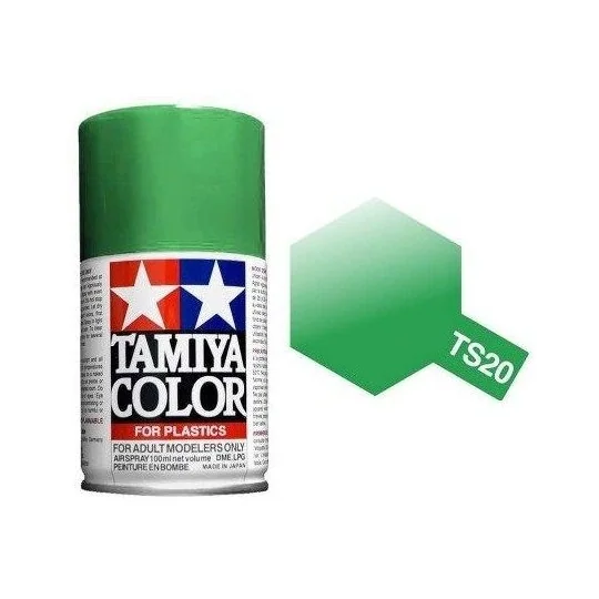 85020-Paint bomb green shiny Metal TS20 Tamiya
