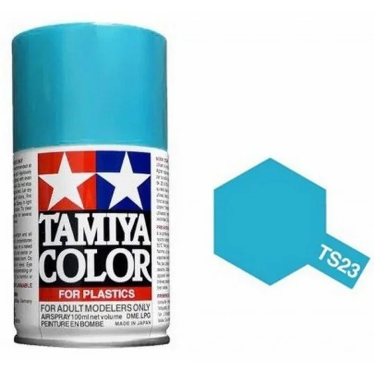 85023-Peinture bombe Bleu Clair brillant TS23 Tamiya