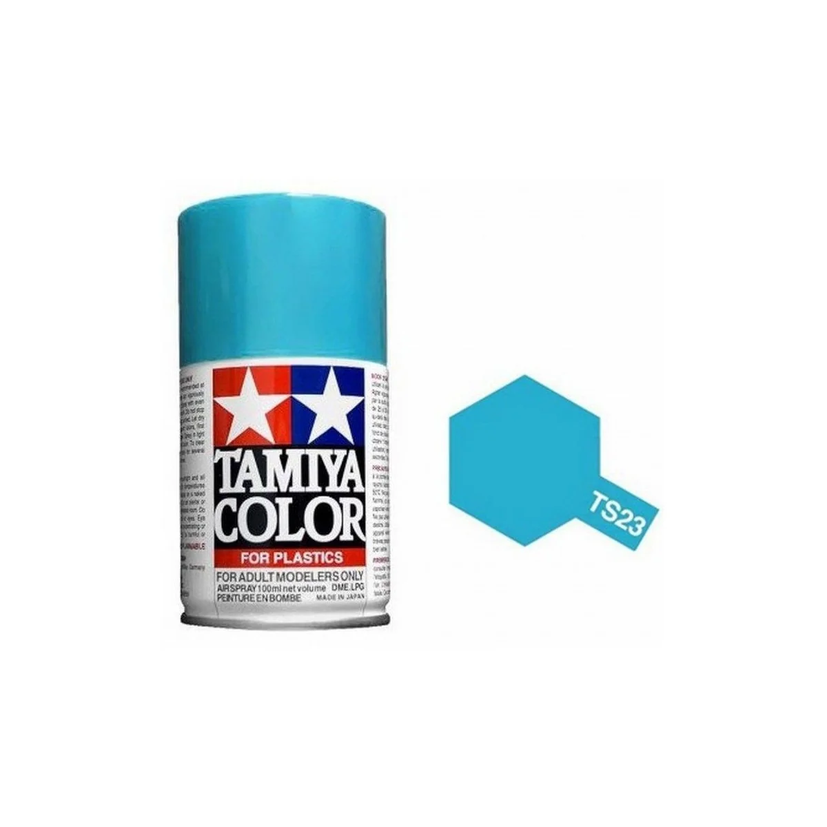 Peinture bombe Bleu Clair brillant TS23 Tamiya Tamiya 85023 - 1
