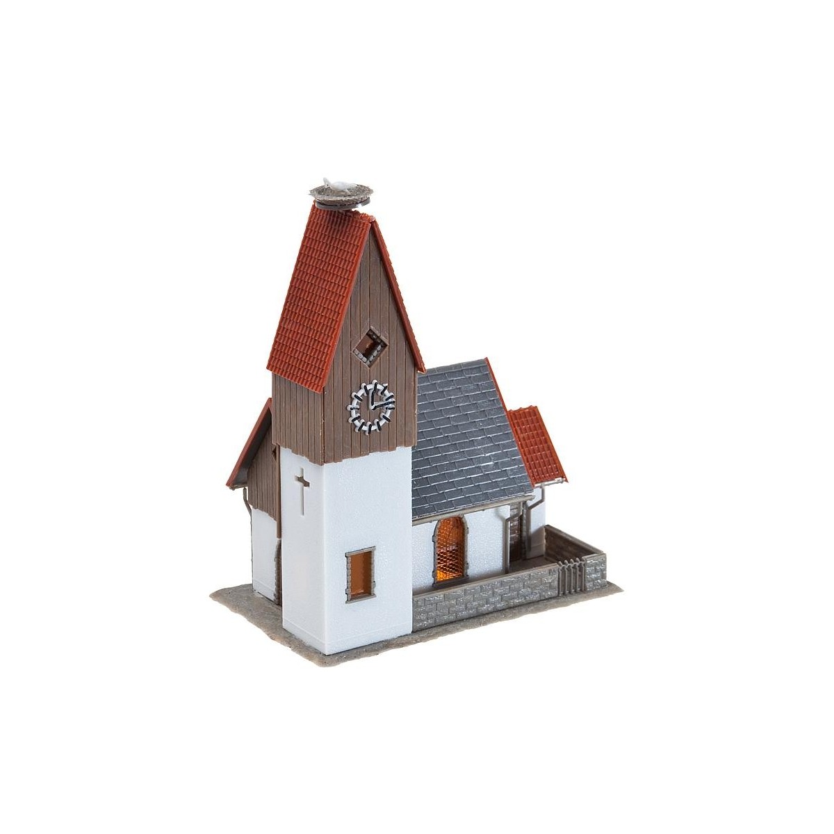 Faller 130236 Model Kit, Village Church - Faller_130236