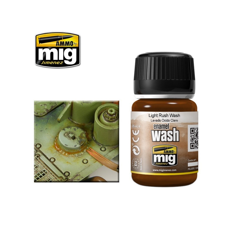 WASH Rouille Claire 35ml Mig AMMO - MIG Jimenez A.MIG-1004 - 1