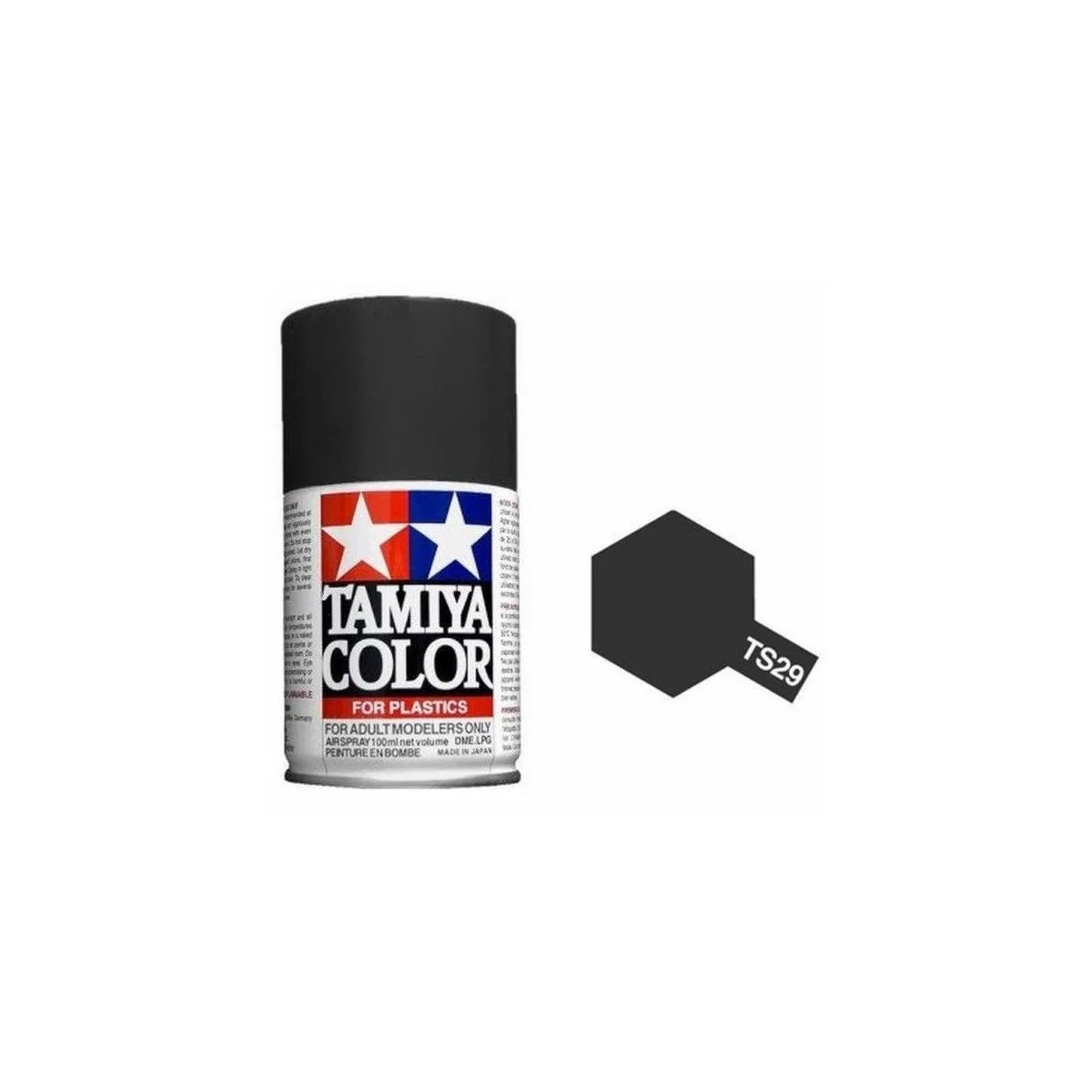 Tamiya TS29 Satin Black Spray Paint